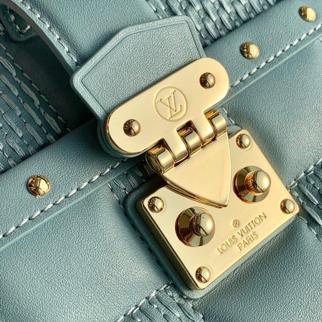 LV M59115 Louis Vuitton M59116 Troca PM Shoulder Bag Glacier Blue