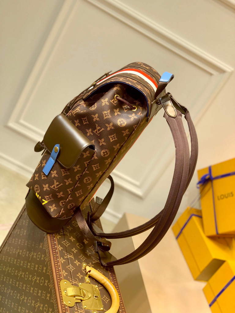 LV M59662 Louis Vuitton Christopher Monogram Backpack