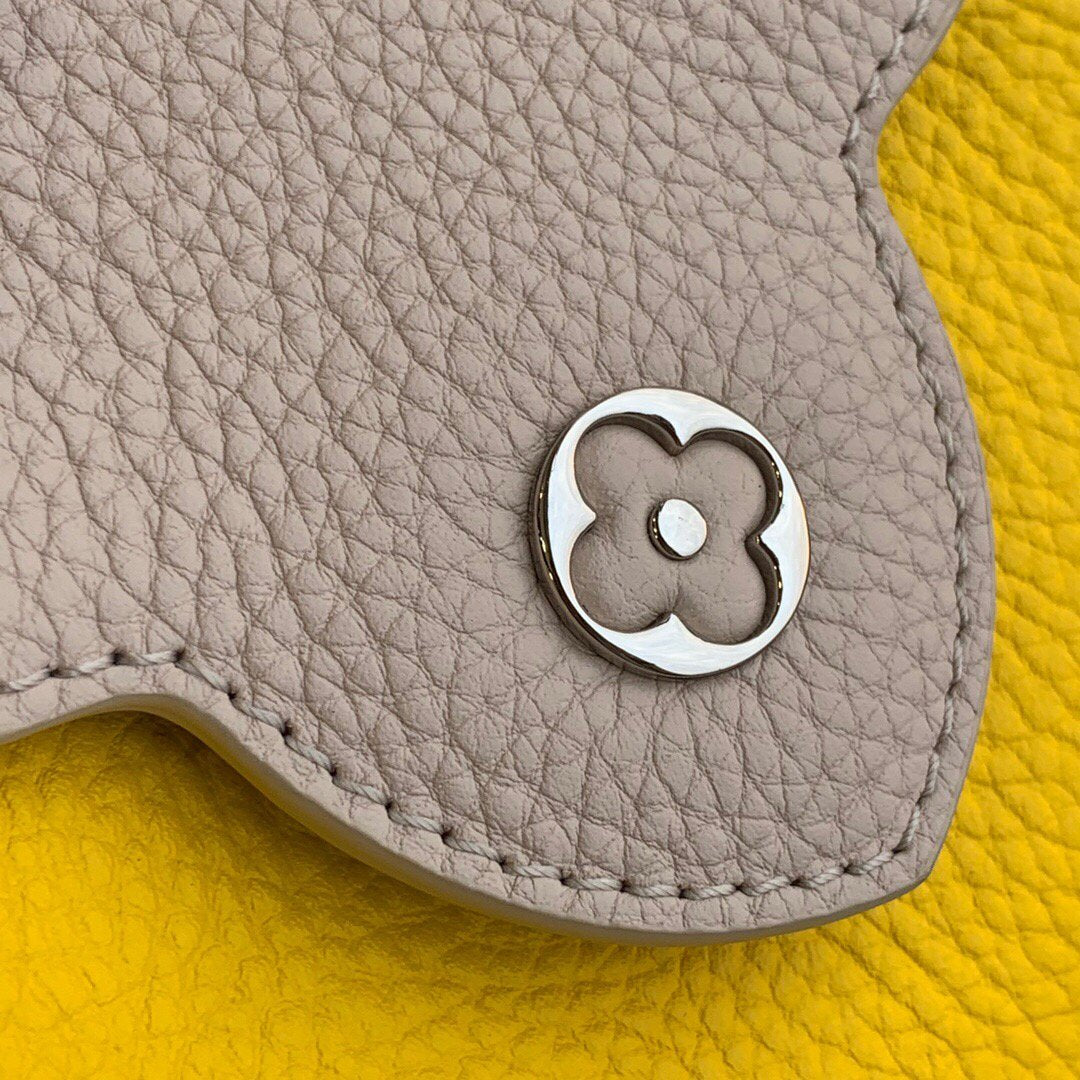 LV M57521 Louis Vuitton Capucines Mini M57520 Bag Yellow Beige