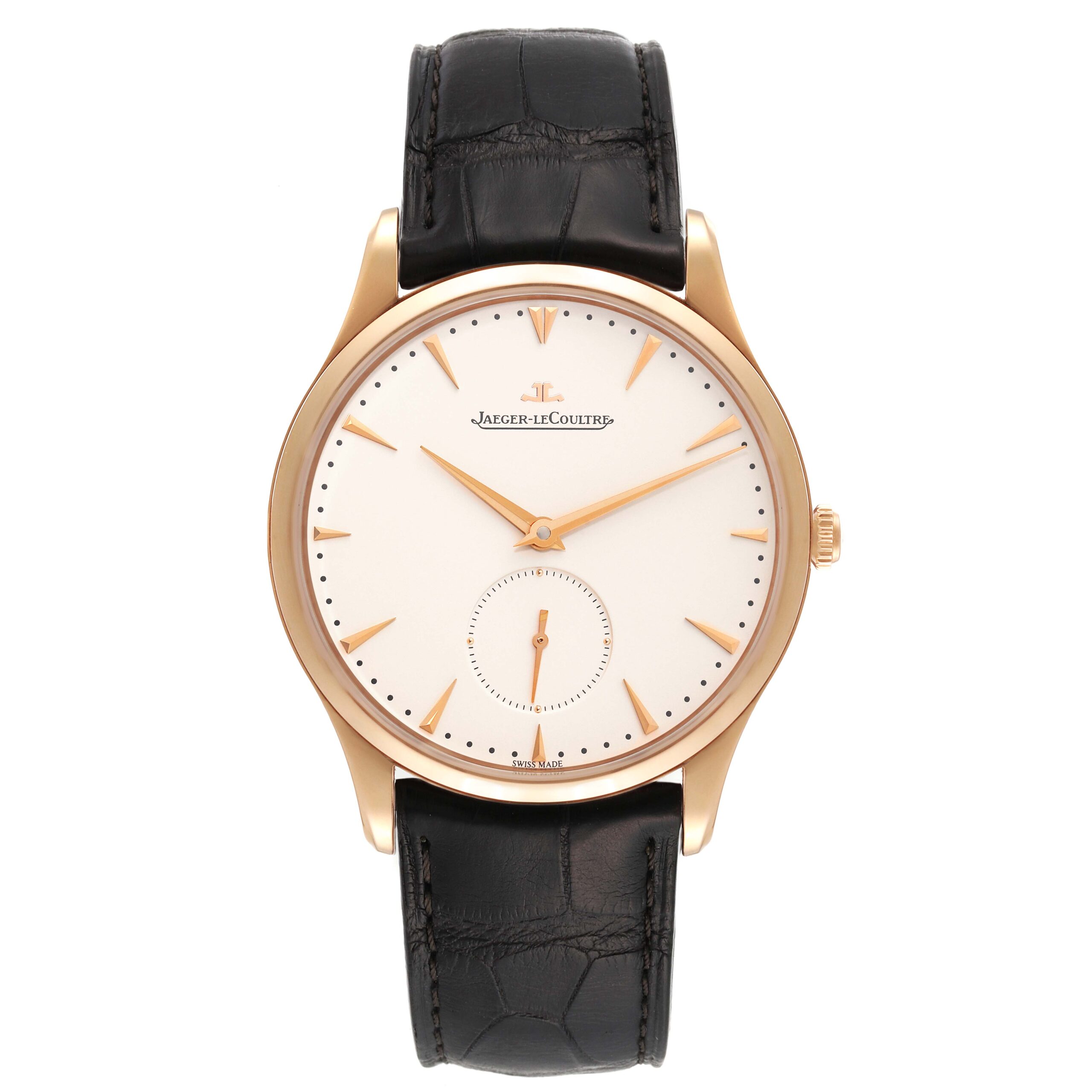 Jaeger Lecoultre Master Grande Ultra Thin Rose Gold Mens Watch Q1352520