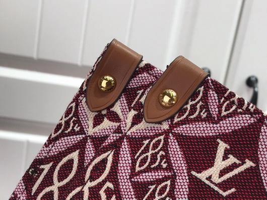 LV M57185 Louis Vuitton M57207 Since 1854 Onthego Gm Monogram Jacquard Red