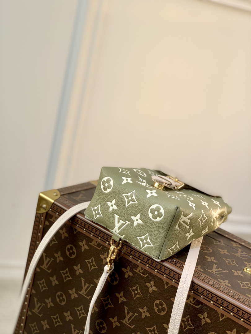 LV M81351 Louis Vuitton Tiny Backpack M80738 Monogram Empreinte Green