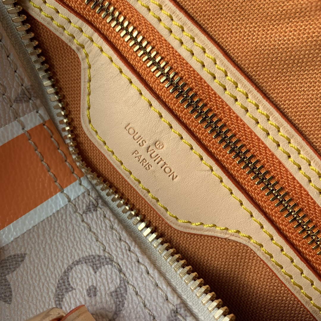 LV M46749 Louis Vuitton Speedy Bandouli��re 25 Handbag Beige/Ocher