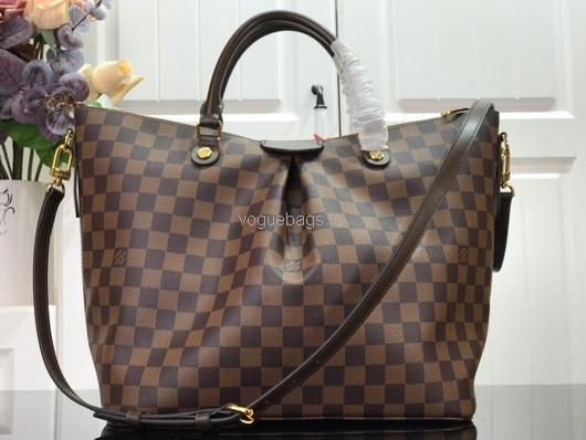 LV N41545 Designer Louis Vuitton N41546 Siena PM Bag in Damier Ebene