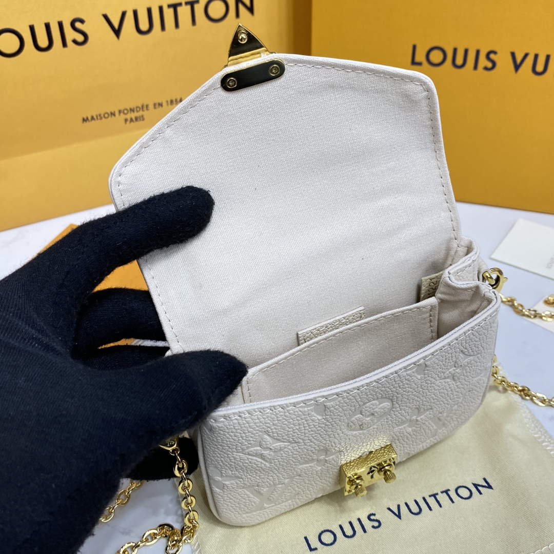 LV M81390 Louis Vuitton Micro M��tis Bag Beige