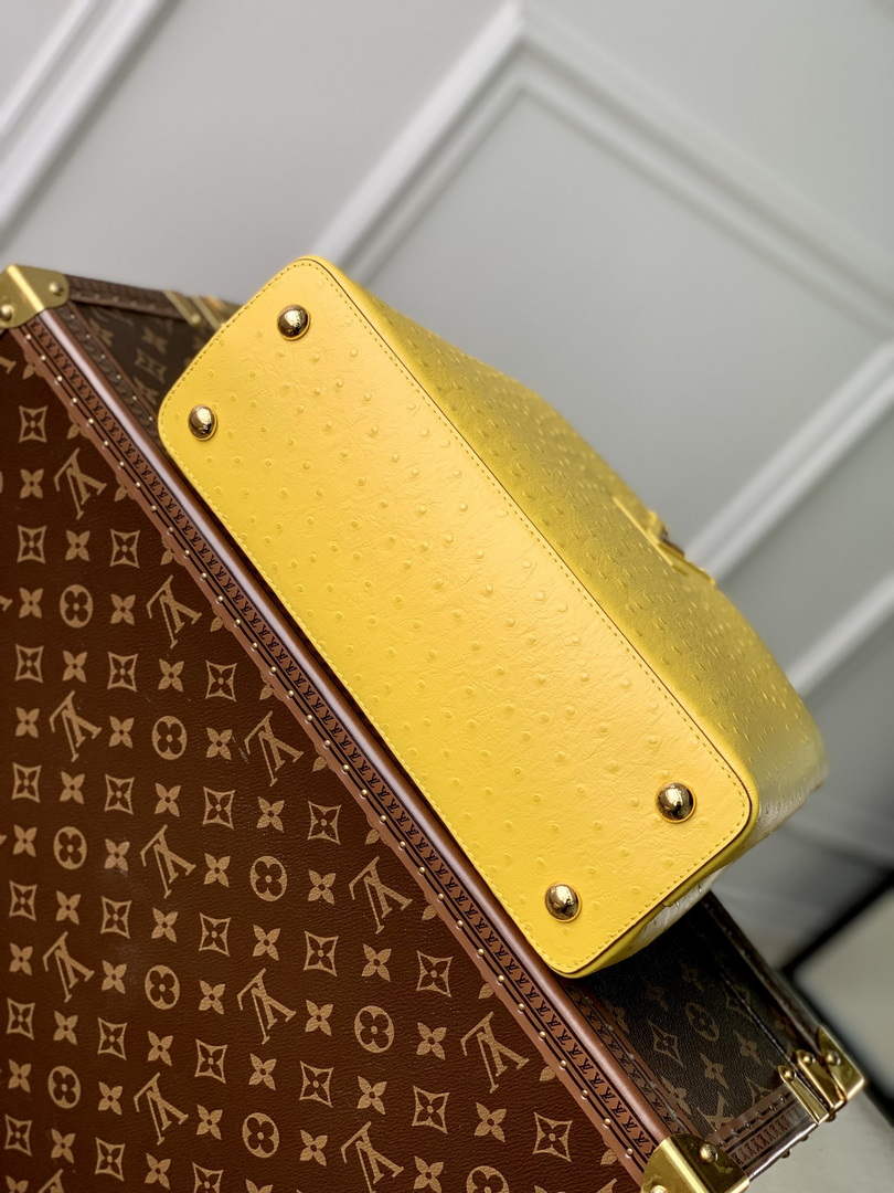 LV N81196 Louis Vuitton Capucines MM Handbag Yellow