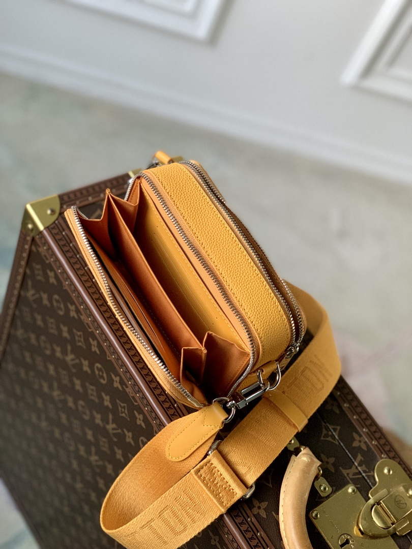 LV M59161 Louis Vuitton Alpha Wearable Wallet Yellow