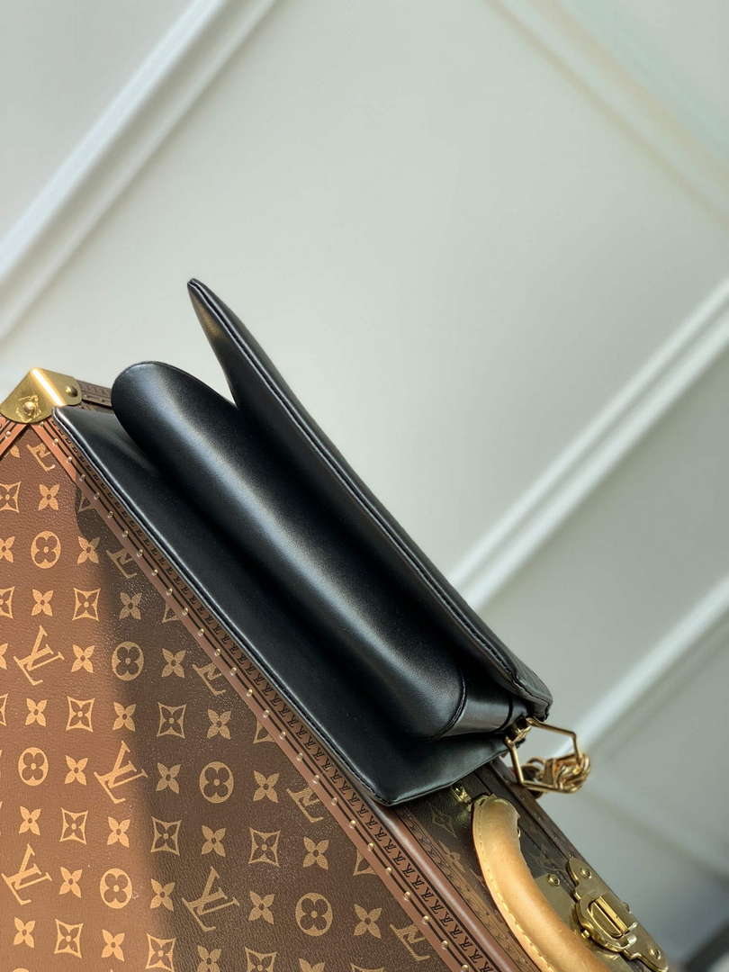 LV M57790 Louis Vuitton Coussin PM Handbag Black