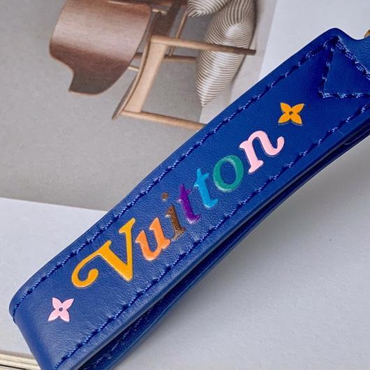LV M55528 Louis Vuitton New Wave Leather Bumbag M53861 Blue