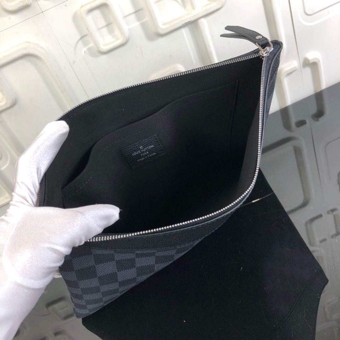 LV N64590 Louis Vuitton Daily Pouch Eclipse Canvas M62260 Bag