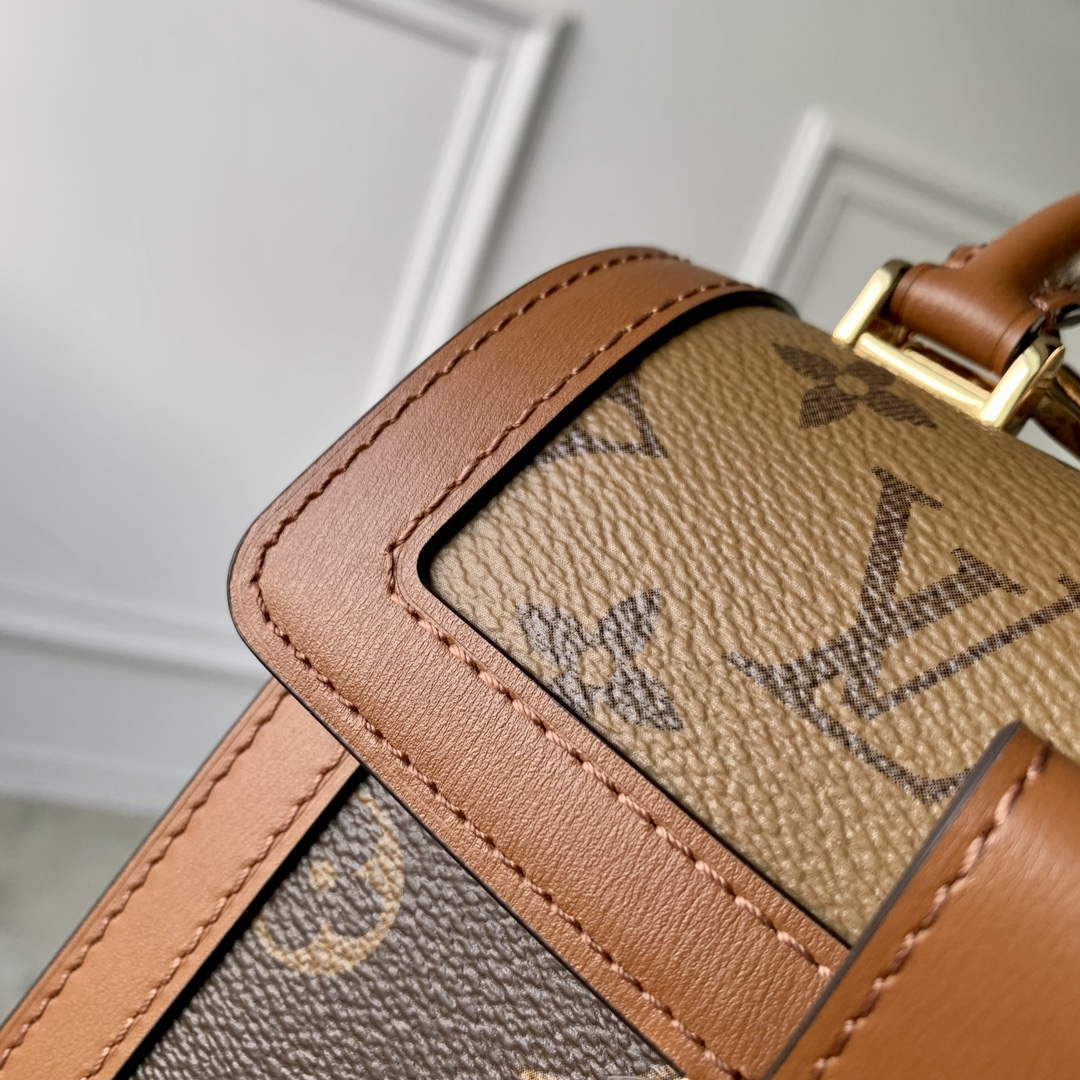 LV M46751 Louis Vuitton Dauphine Capitale Bag