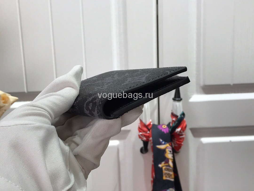 LV M90454 Louis Vuitton Pocket Organizer Monogram Black