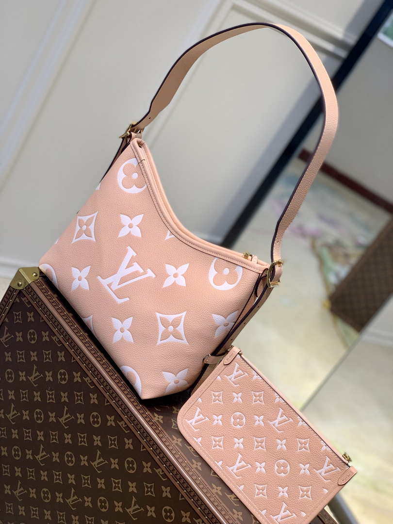 Louis Vuitton LV M46298 Carryall PM monogram M46293 Rose Trianon Pink