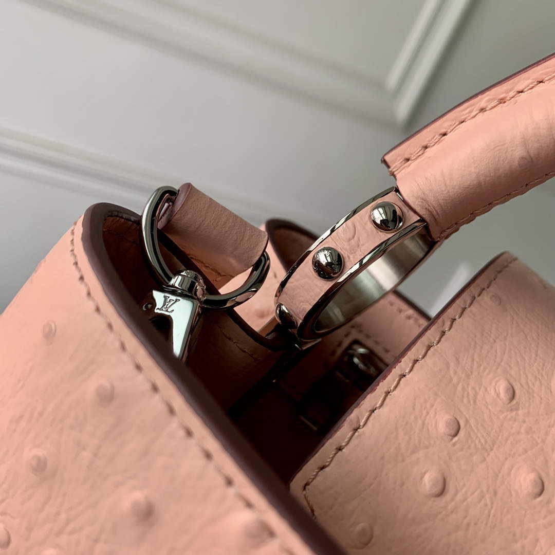 LV N81523 Louis Vuitton Capucines BB Handbag Pink