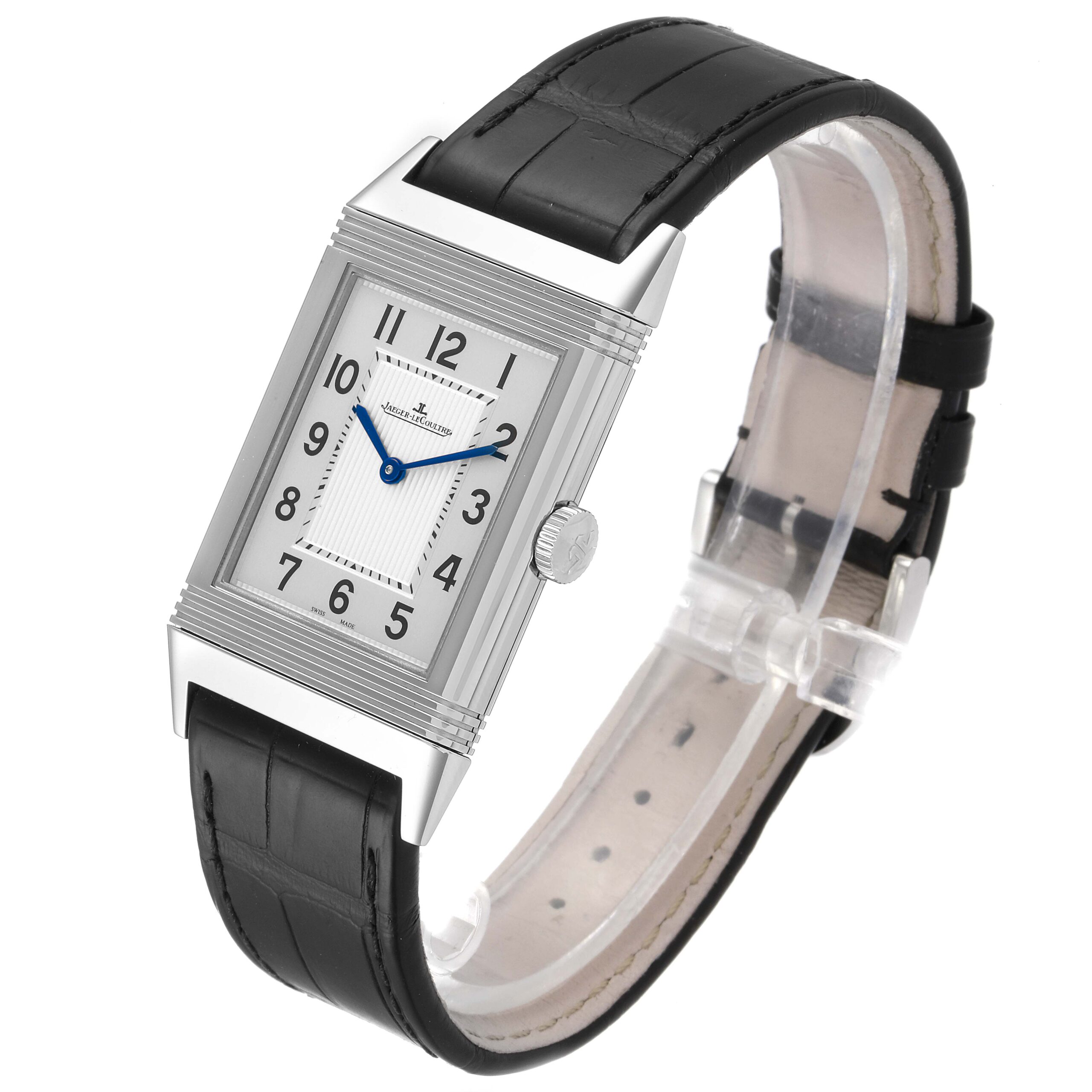 Jaeger LeCoultre Grande Reverso Ultra Thin Steel Mens Watch 277.8.62 Q2788520