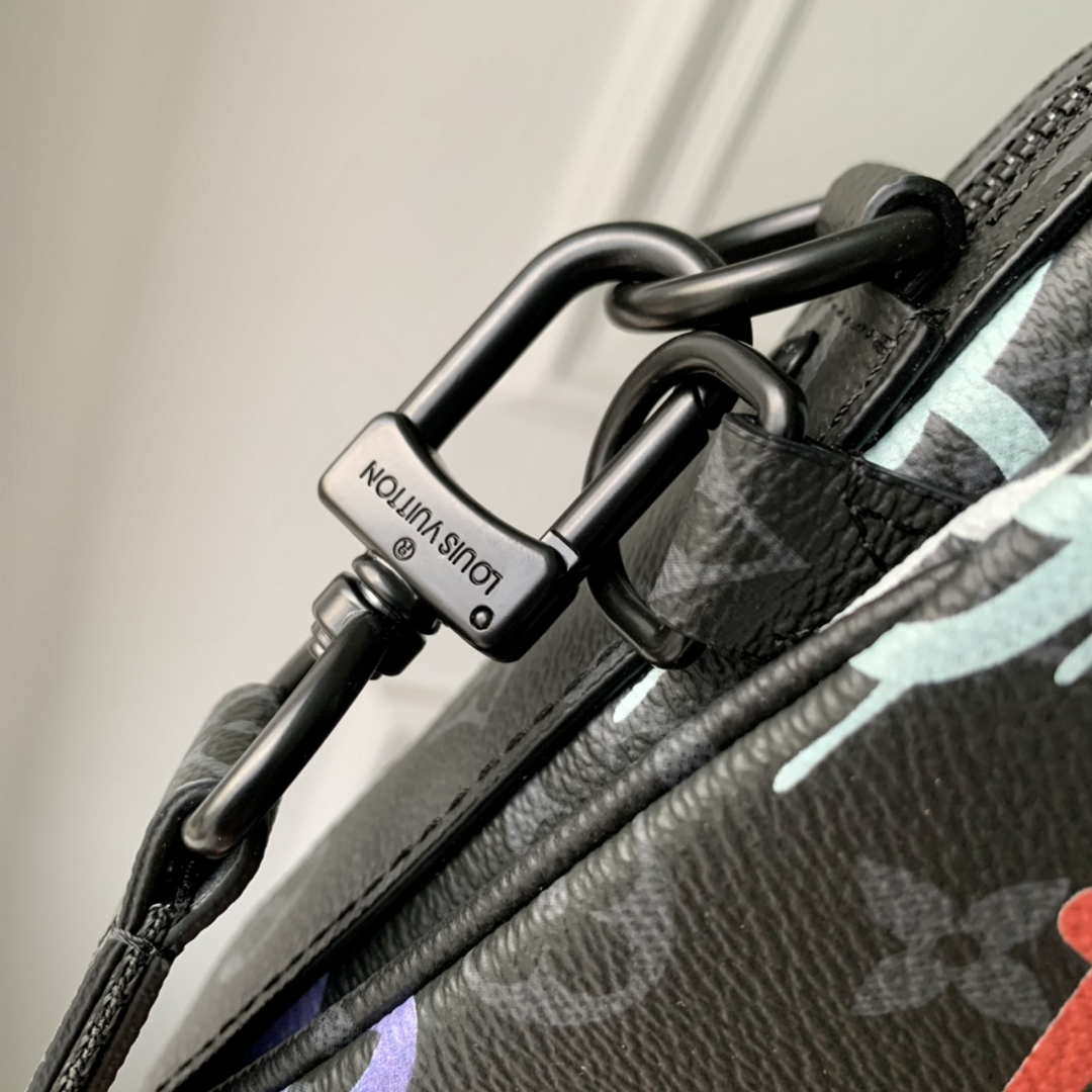 Louis Vuitton M21396 Trio Messenger Monogram LV Graffiti Orange