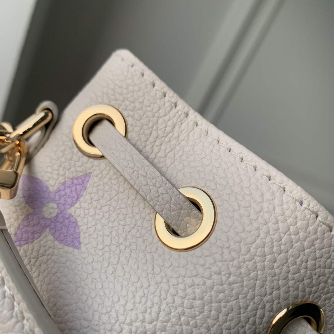 LV M46291 Louis Vuitton Nano No�� Bag Purple