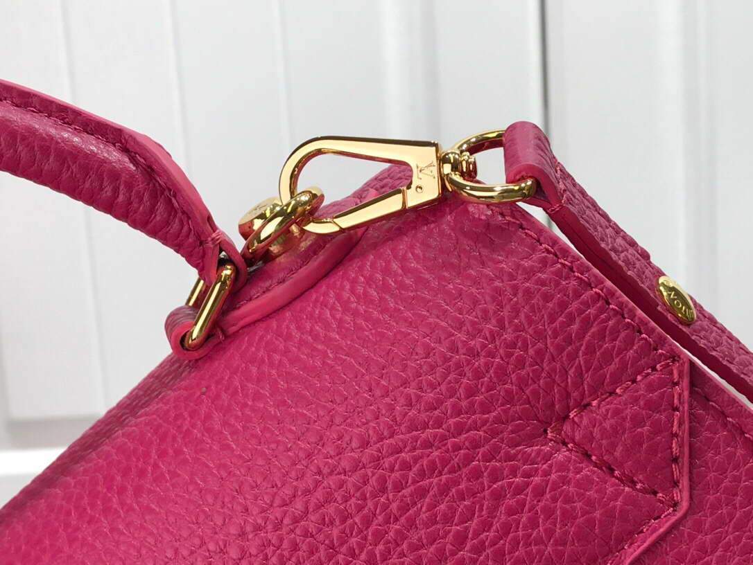LV M57096 Louis Vuitton Twist one Handle PM M57093 Taurillon Leather Plum