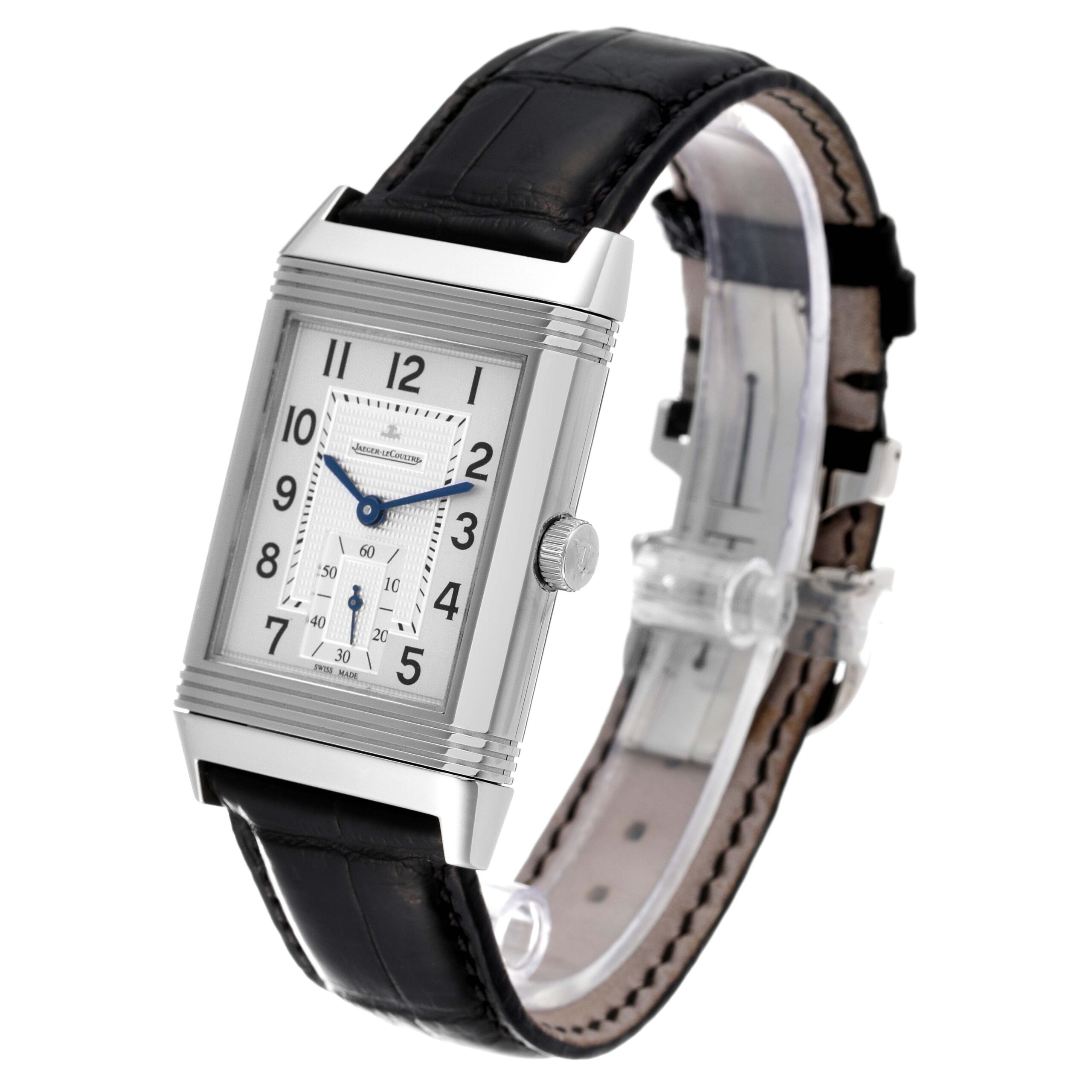 Jaeger LeCoultre Reverso Grande Steel Mens Watch 273.8.04 Q3738420