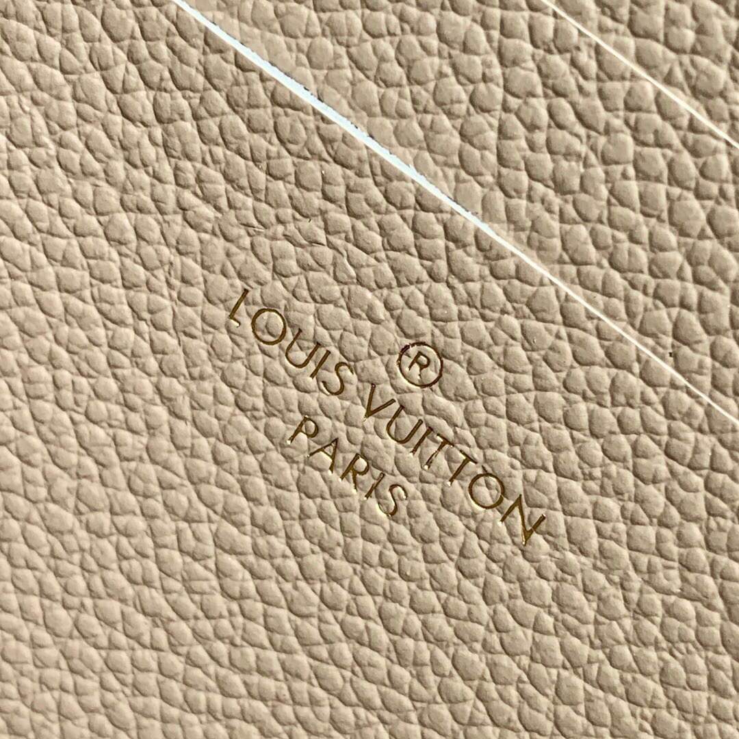 LV M69203 Louis Vuitton Double Zip Pochette Monogram Gray
