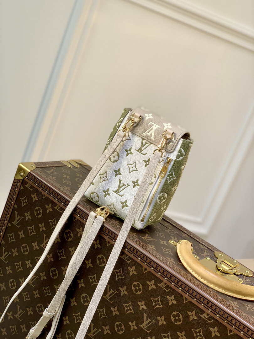 LV M81351 Louis Vuitton Tiny Backpack M80738 Monogram Empreinte Green