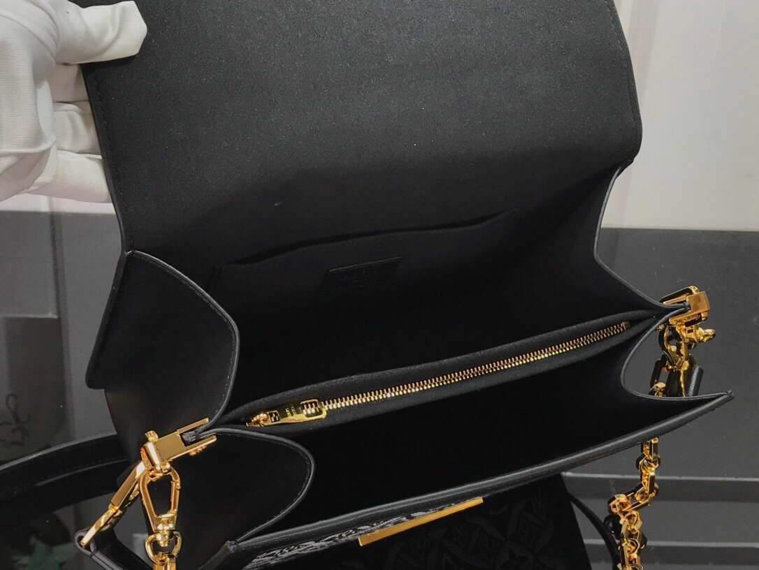 LV M57211 Louis Vuitton Since 1854 Dauphine MM Monogram Jacquard Gray