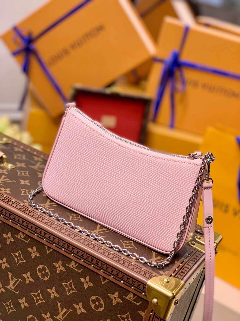 LV M80483 Louis Vuitton Easy Pouch On Strap M80480 Bag Pink