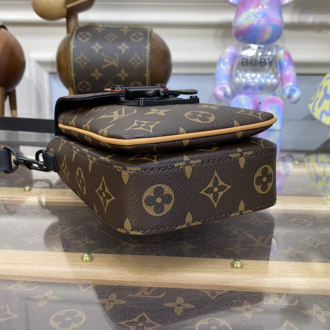 LV M82535 Louis Vuitton S-Lock Vertical Wearable Wallet Radiant Sun