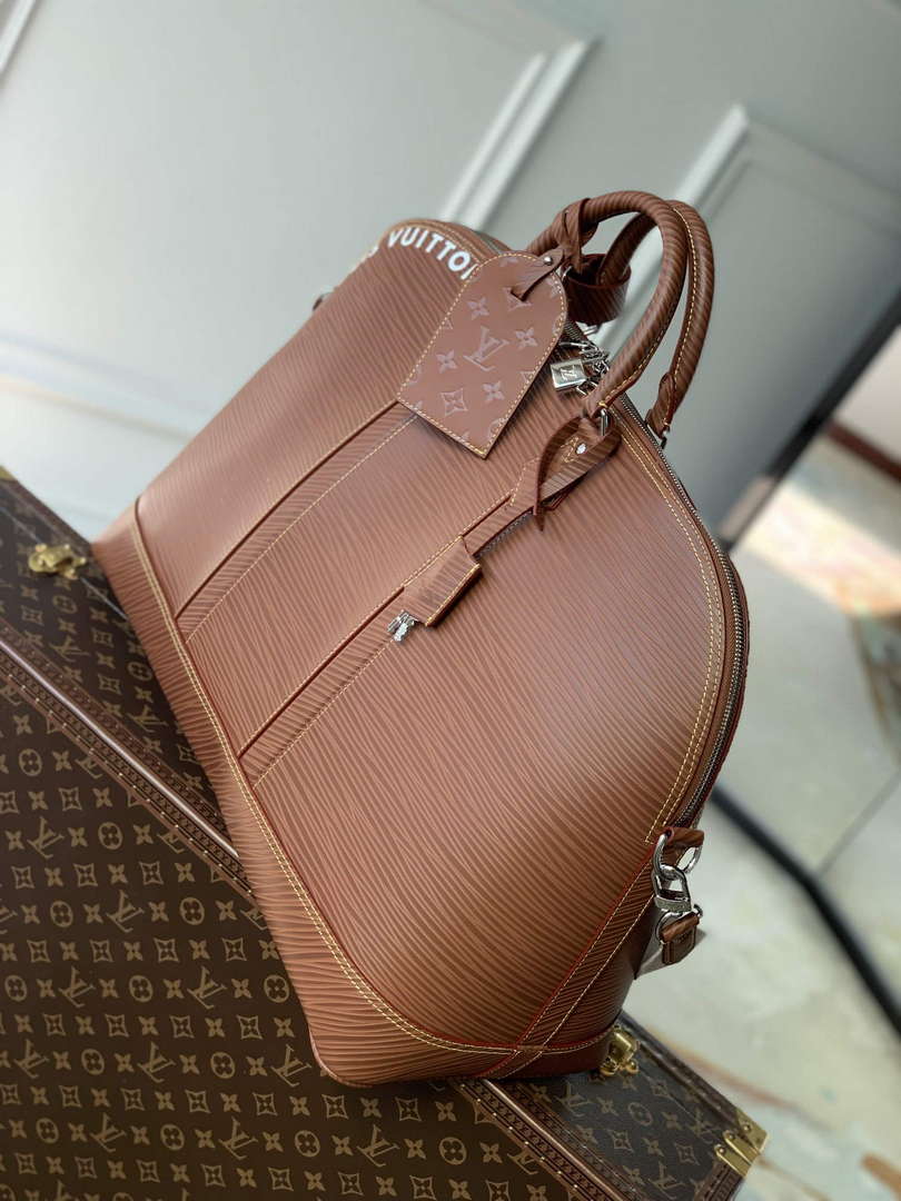 LV M23102 Louis Vuitton Alma Travel GM Bag Cognac