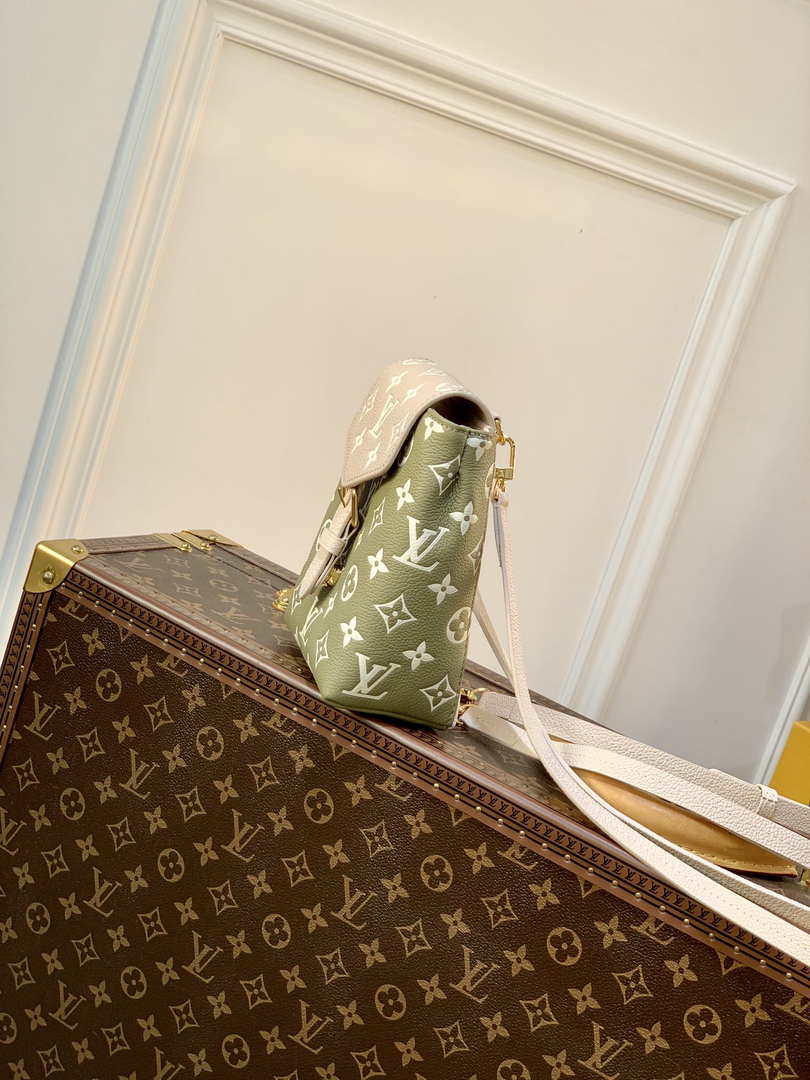 LV M81351 Louis Vuitton Tiny Backpack M80738 Monogram Empreinte Green