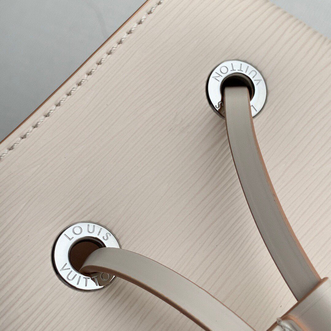 LV M57693 Louis Vuitton N��oNo�� BB Bucket Bag M57706 M57691 Quartz White