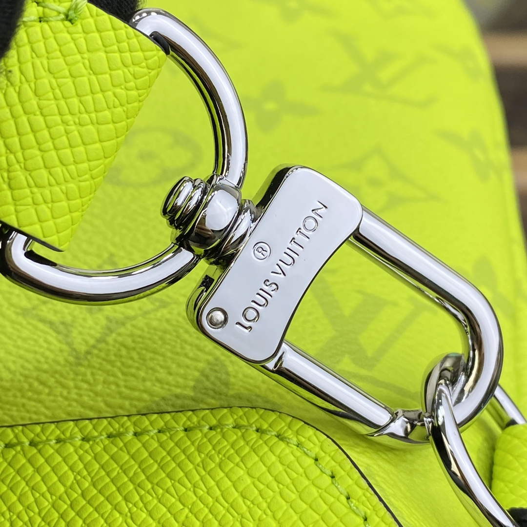 LV M30945 Louis Vuitton Duo Sling Bag Neon Yellow