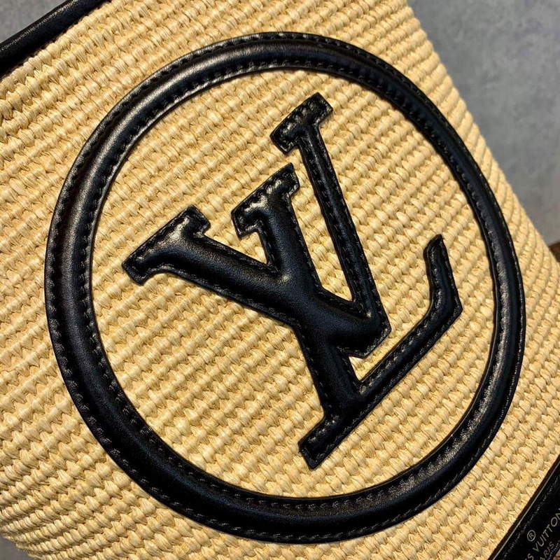 LV M59961 Louis Vuitton Petit Bucket Bag Black