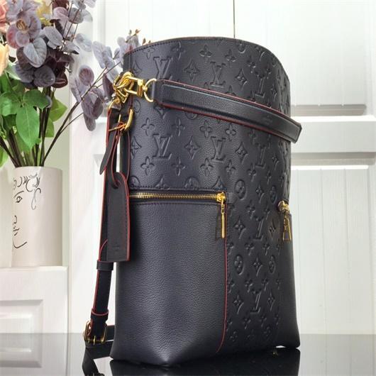 LV M44014 Louis Vuitton Melie Monogram Black