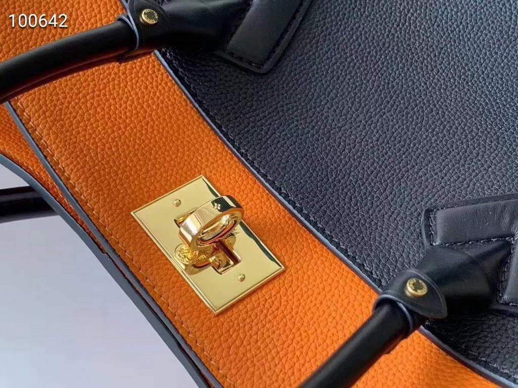 LV M53823 Louis Vuitton M55302 on My Side High end Leathers Tote Bag Black