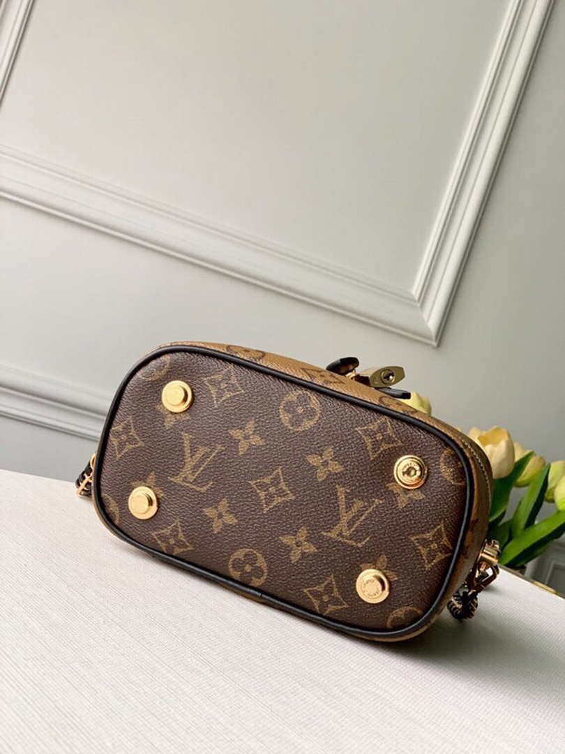 LV M45165 Louis Vuitton Vanity Pm Monogram Reverse Bag