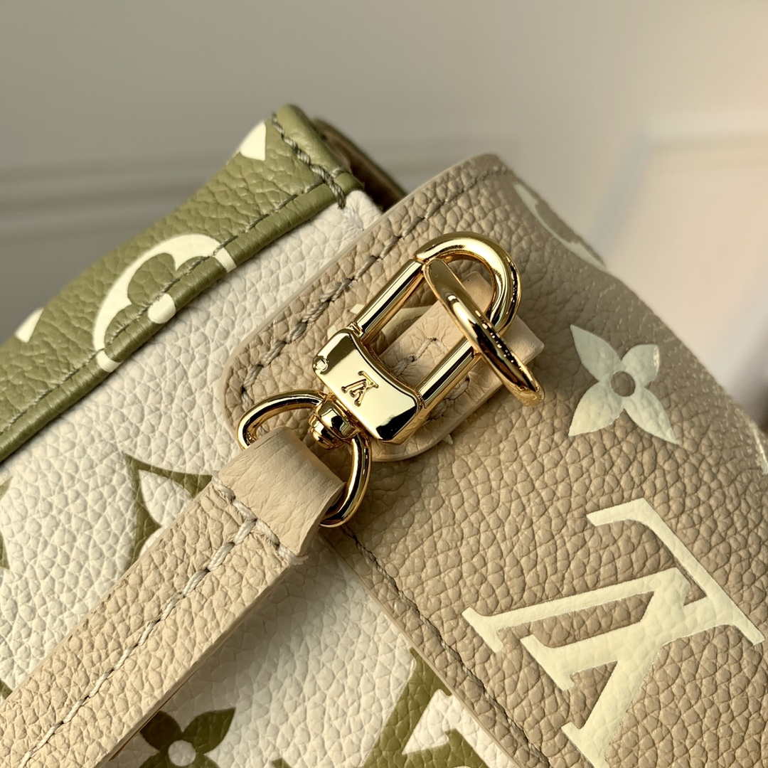 LV M81351 Louis Vuitton Tiny Backpack M80738 Monogram Empreinte Green