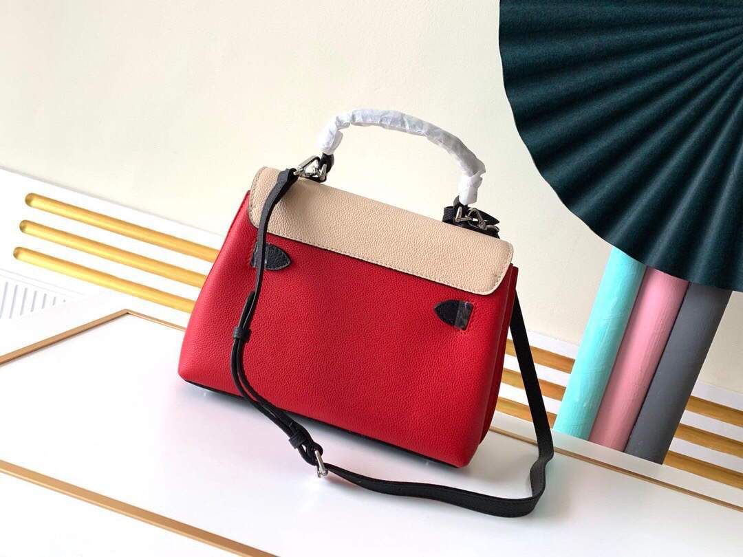 LV M53950 Louis Vuitton Lockme Ever BB Handbag M56645 Red