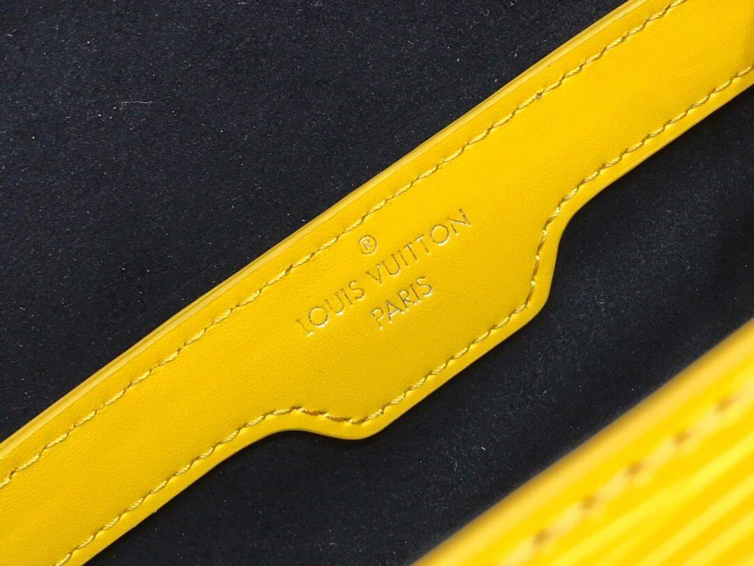 LV M58647 Louis Vuitton Papillon Trunk Epi Leather Bag M58649 M58655 Yellow