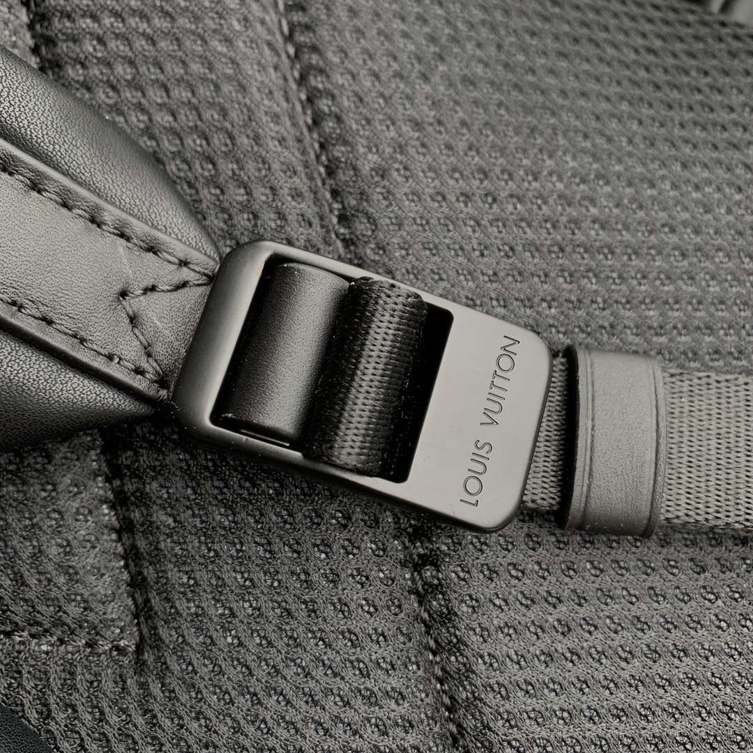 LV M22488 Louis Vuitton Comet Backpack Bag Black Borealis