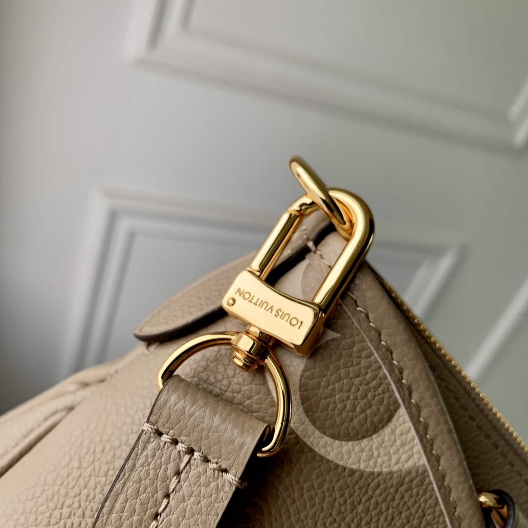 LV M46585 Louis Vuitton Trianon PM Tote Bag Cr��me Beige