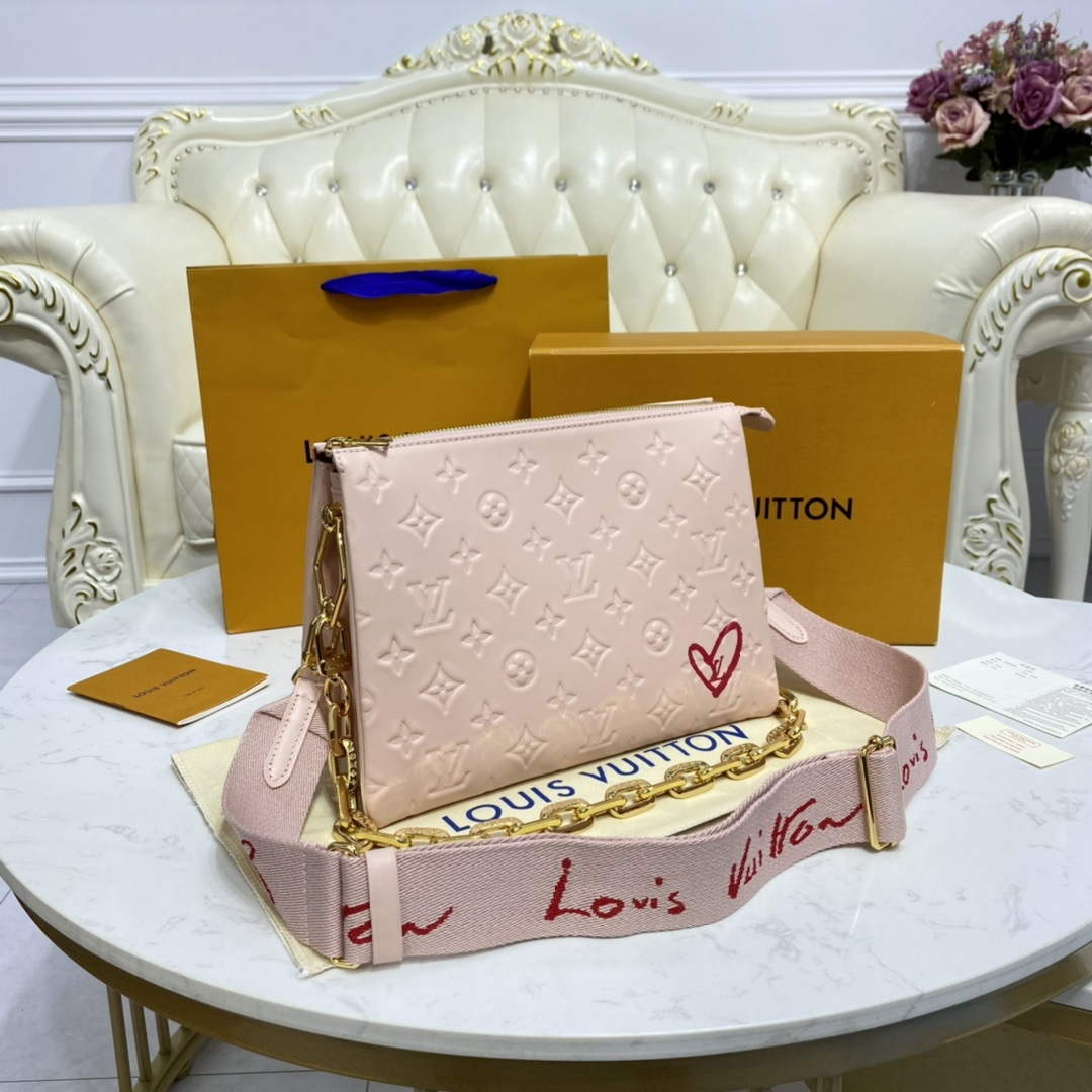 LV M21439 Louis Vuitton Coussin PM Bag Pink
