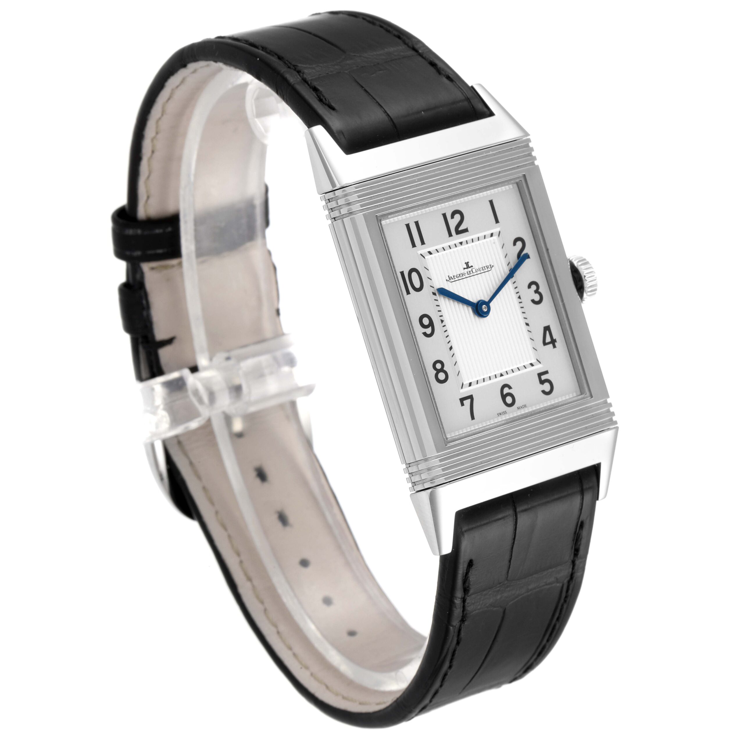 Jaeger LeCoultre Grande Reverso Ultra Thin Steel Mens Watch 277.8.62 Q2788520