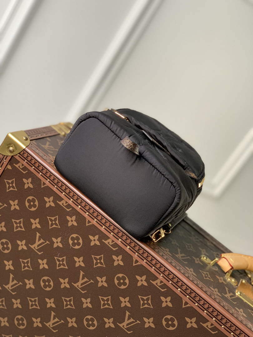 LV M21060 Louis Vuitton Palm Springs Mini Backpack Black