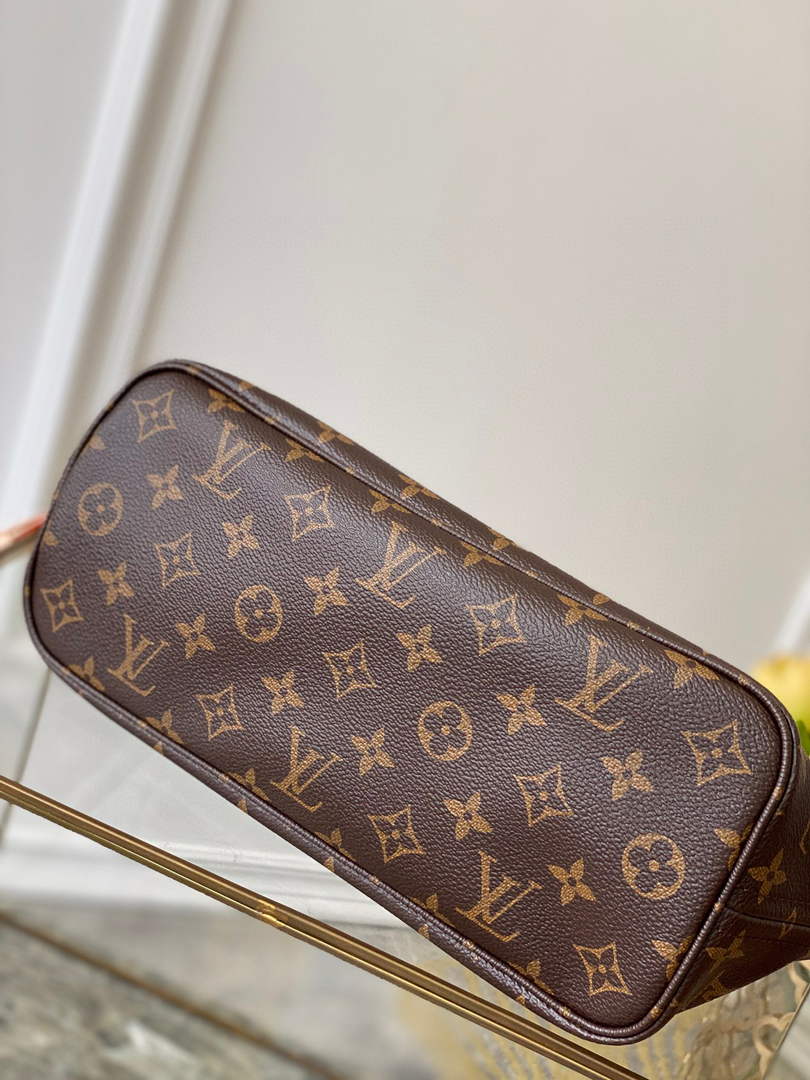 Louis Vuitton LV M41001 Neverfull PM Monogram Canvas Red