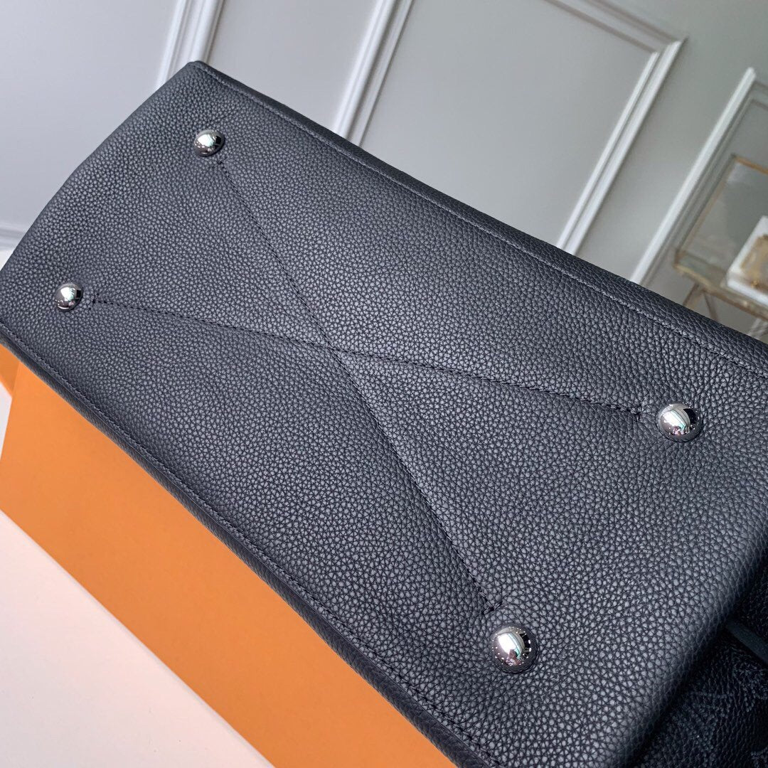 LV M52950 Louis Vuitton Carmel Mahina M53188 Bag Black