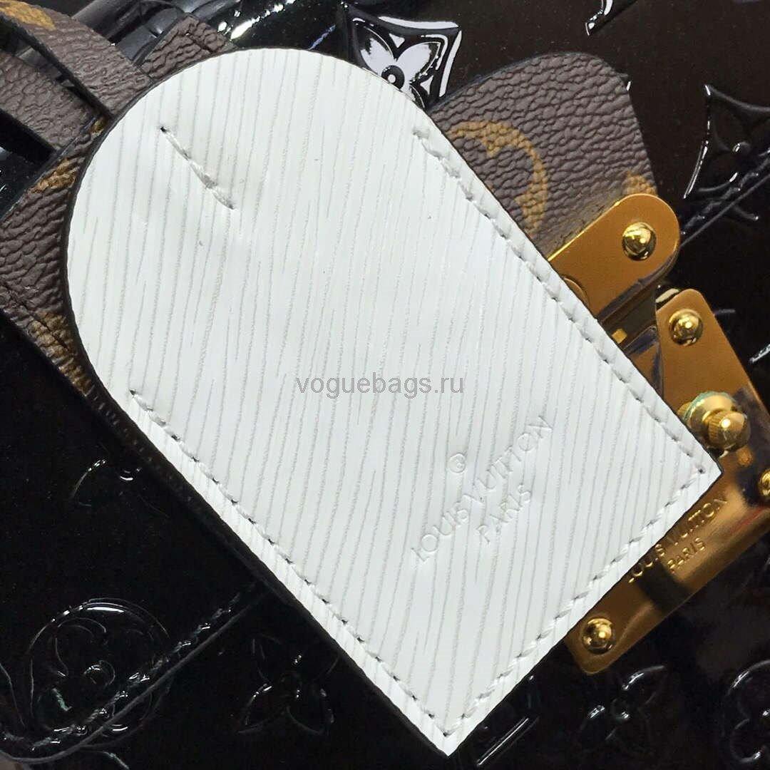 LV M90375 Louis Vuitton Spring Street Monogram Vernis Bag M90514 Black