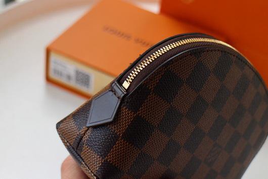 LV M47516 Louis Vuitton M47515 Cosmetic Pouch PM Damier ebene