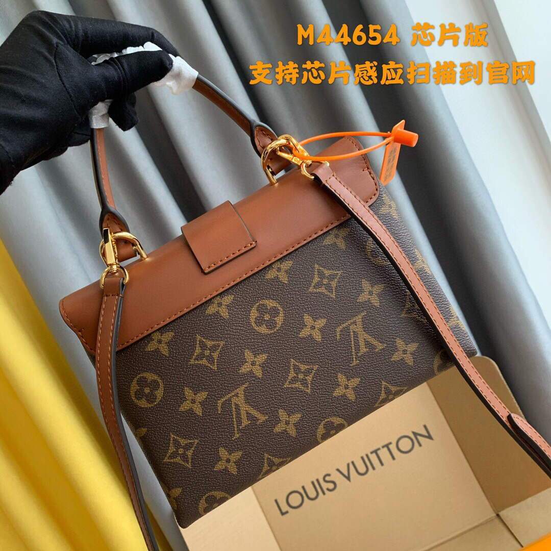 LV M44654 Louis Vuitton Locky BB Monogram Brown M44141 Bag