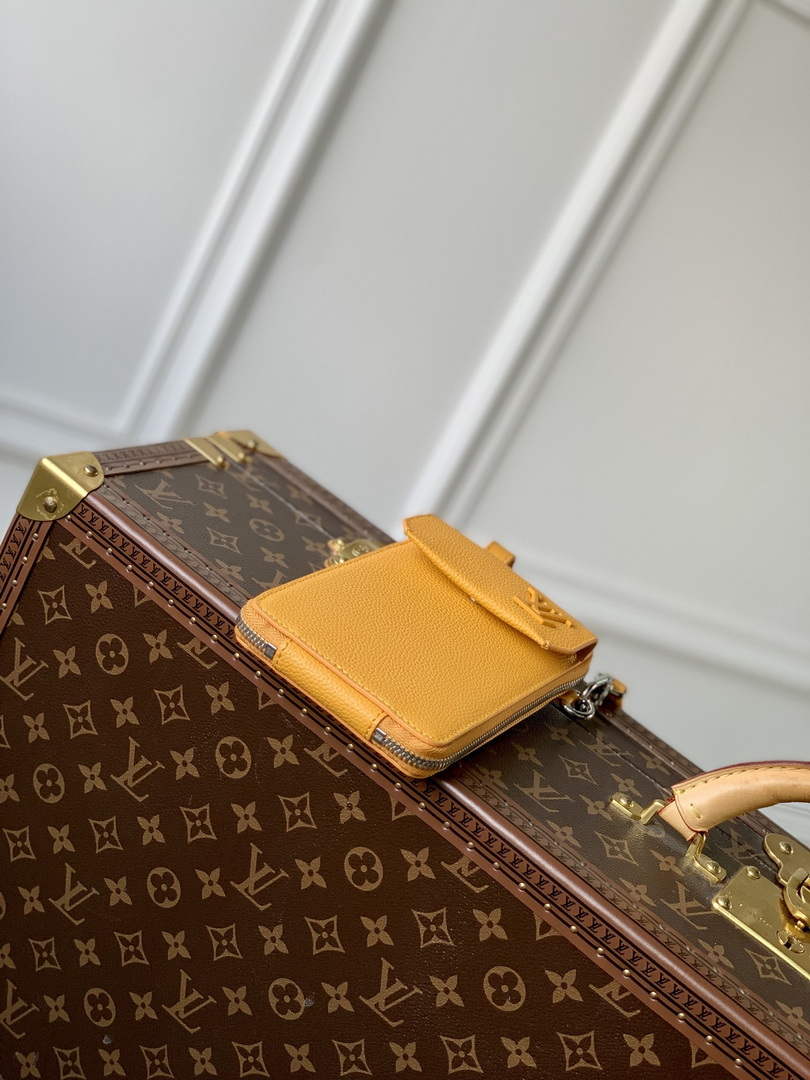 LV M57089 Louis Vuitton Phone Pouch Yellow